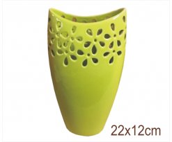Keramická váza Šir M Alium  zelená